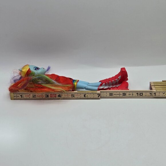 My Little Pony Equestria Girls Rainbow Dash 8.5" Doll With Dress & Boots - Picture 5 of 5